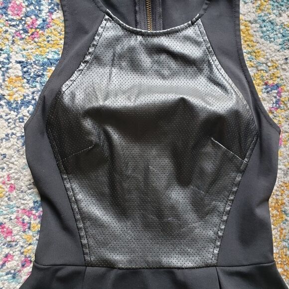 Lush faux leather top - Picture 3 of 13